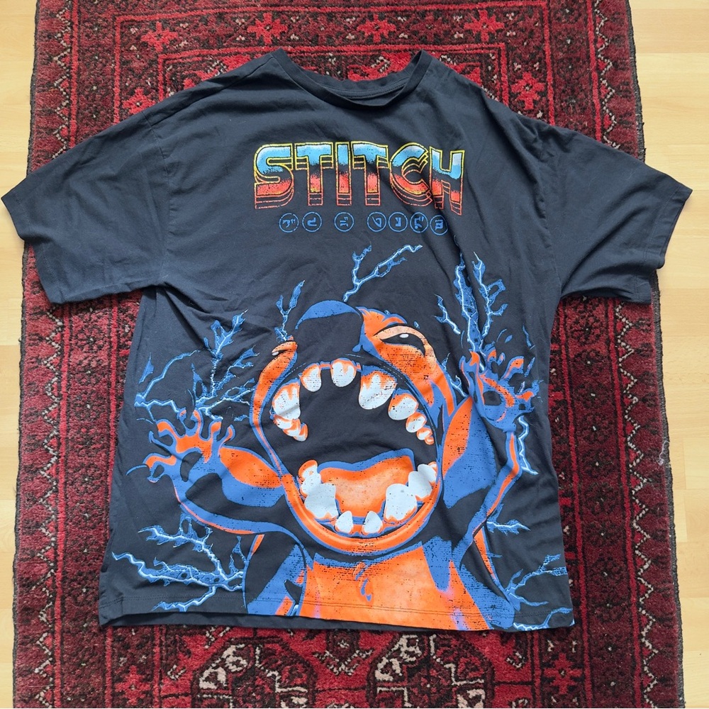 Stitch Graphic Tee - Mens Large